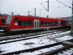 Diesel Triebwagen at Karlsruehe Bahnhof